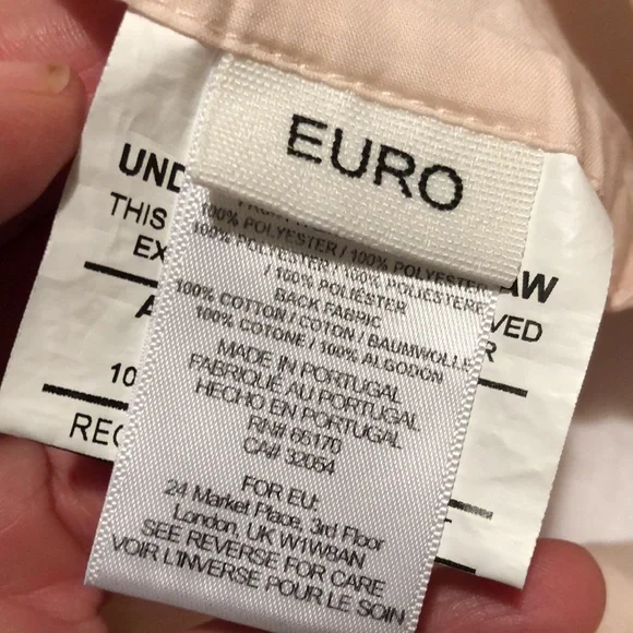 2 Anthropologie Floral Velvet Euro Pillow Sham Set of 2; 26”x26” - Picture 5 of 12